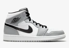 Air Jordan 1 Mid Light Smoke Grey