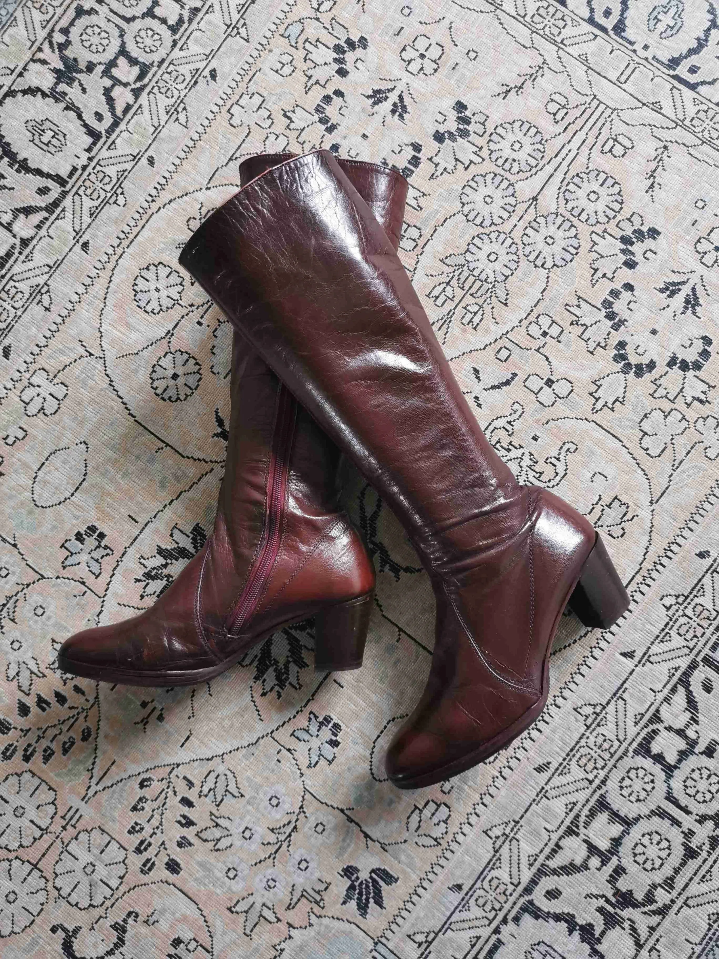 Bottes en cuir