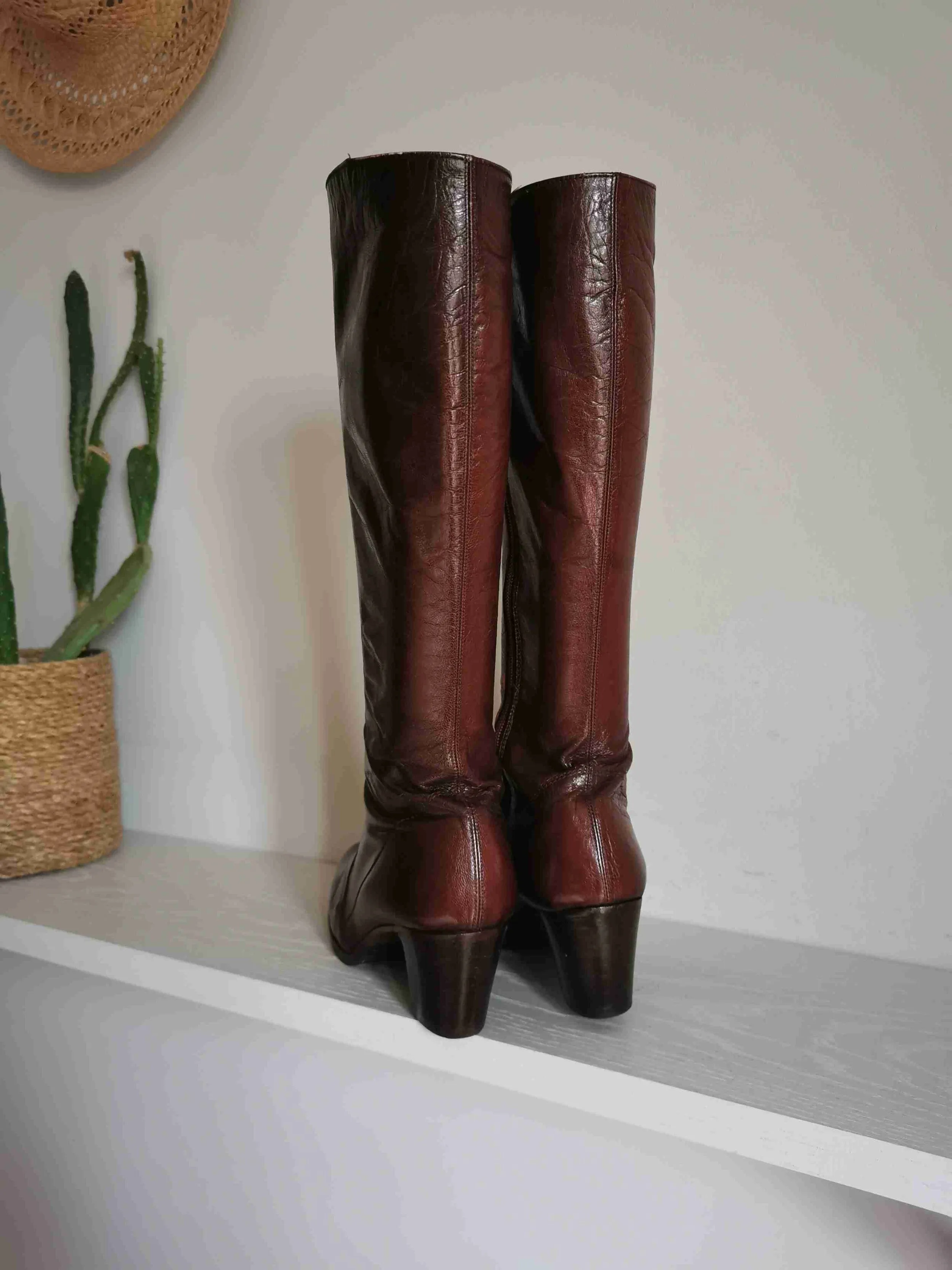 Bottes en cuir