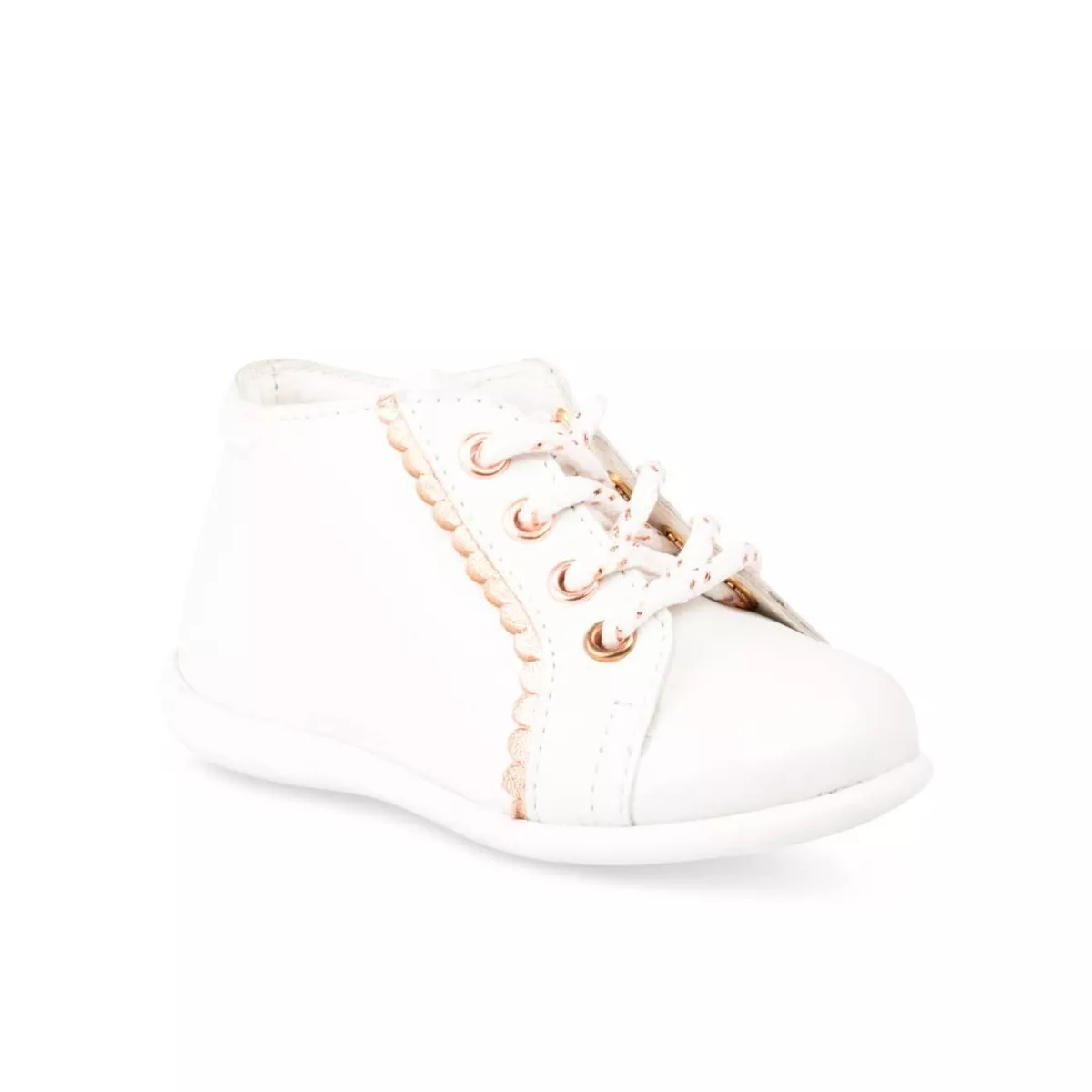 Bottines BLANC FREEMOUSS GIRL CUIR