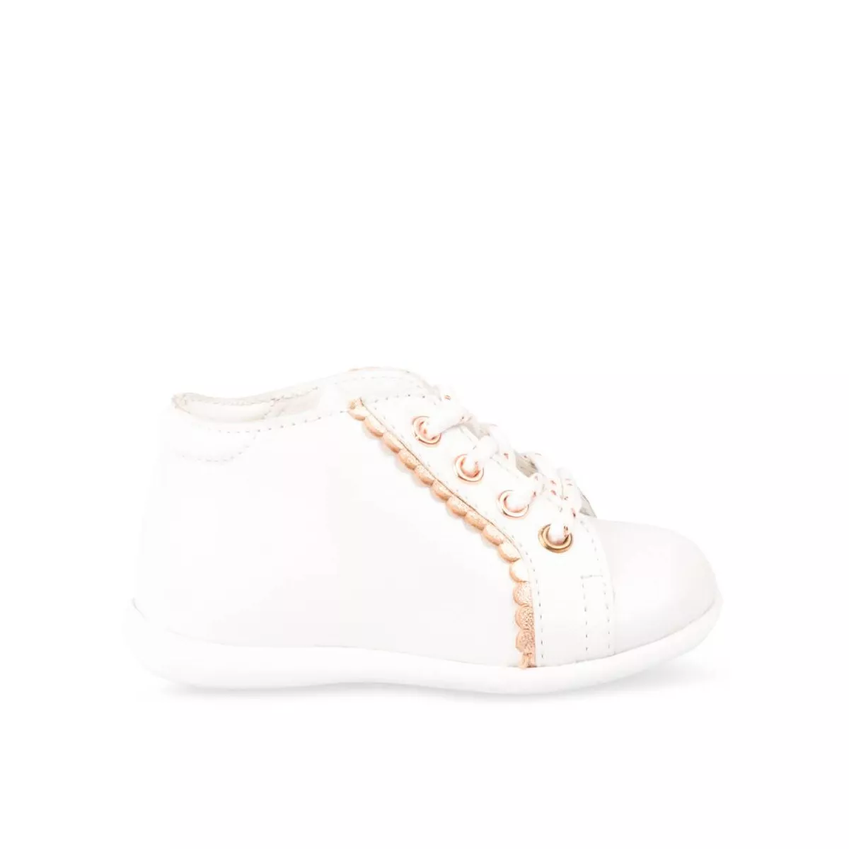 Bottines BLANC FREEMOUSS GIRL CUIR