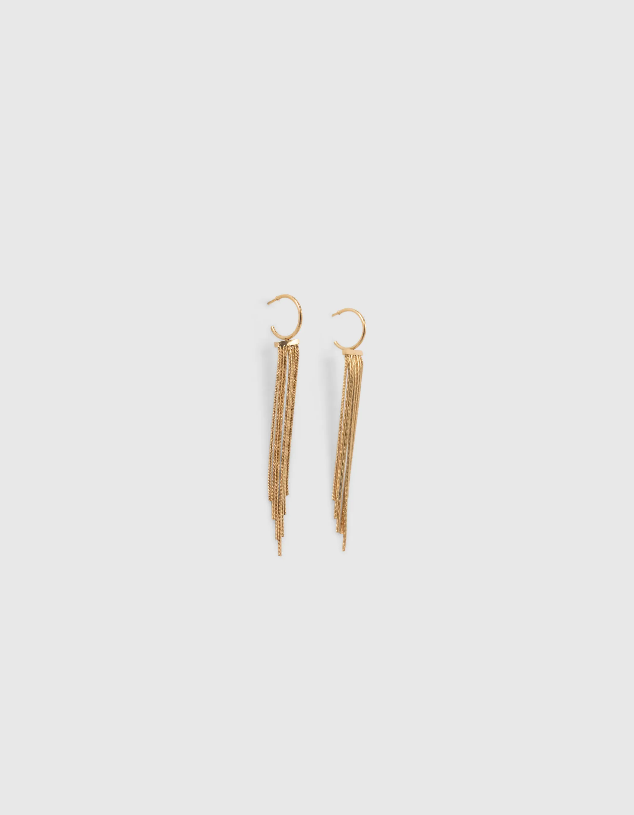 Boucles d'oreilles à franges Femme