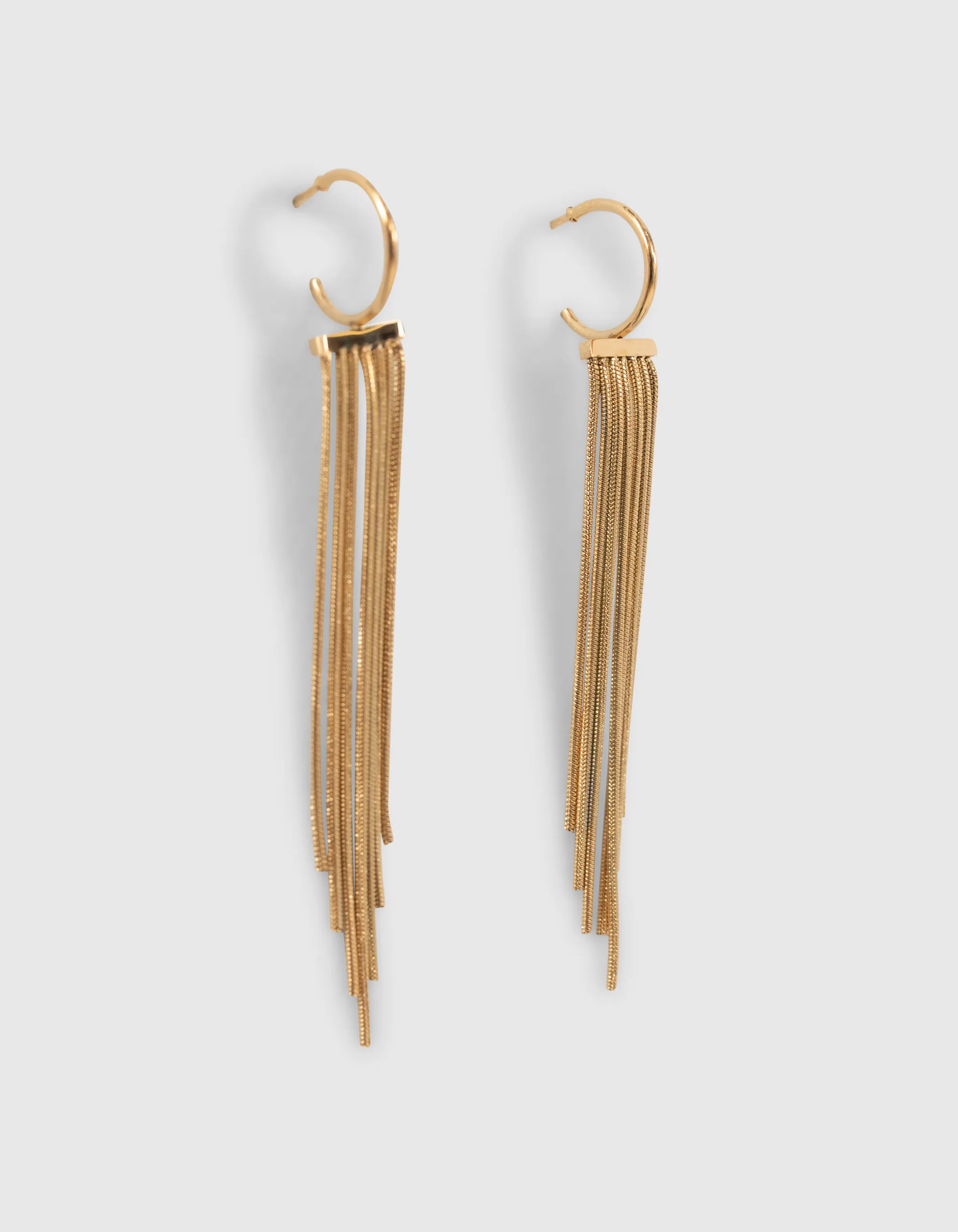 Boucles d'oreilles à franges Femme