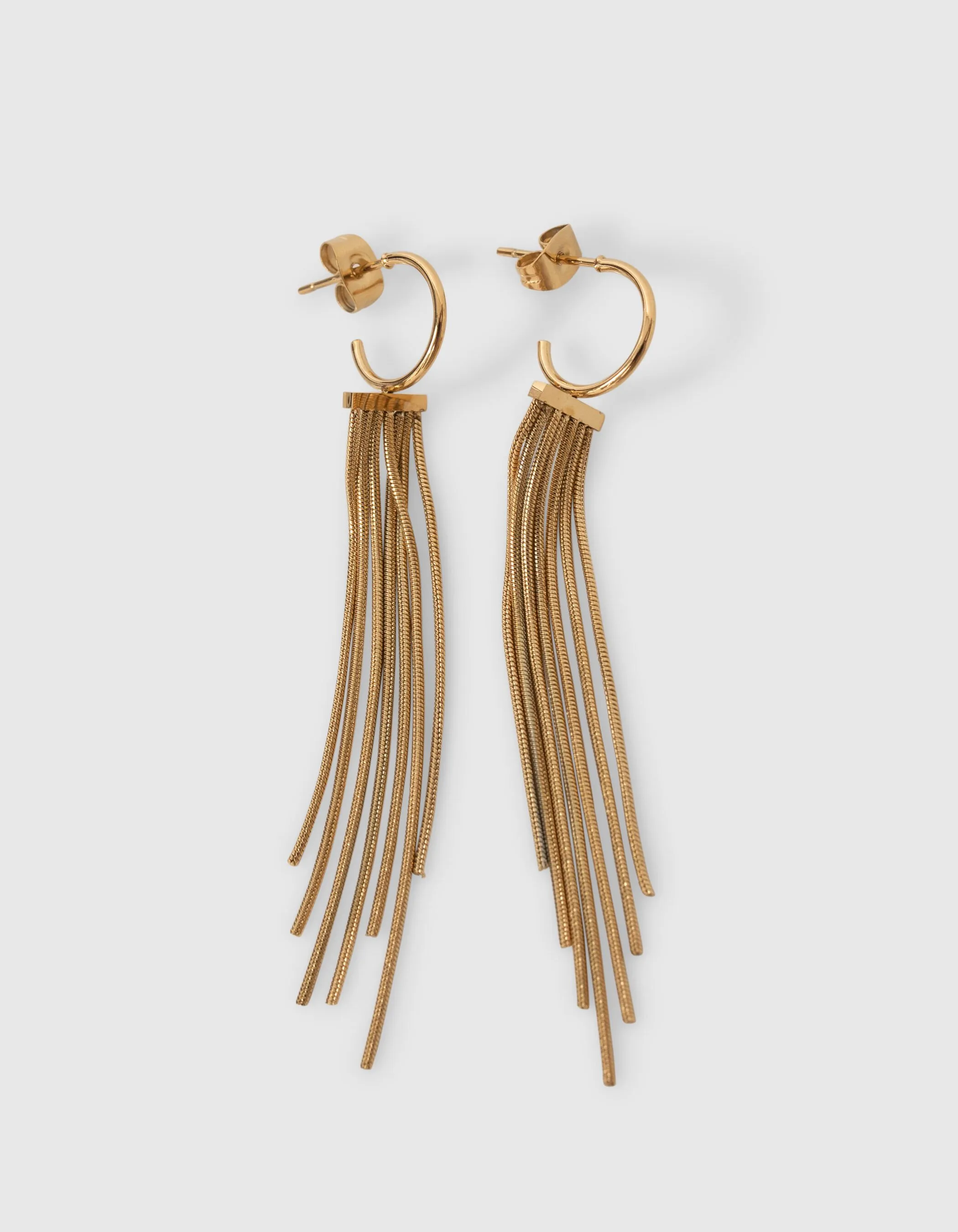 Boucles d'oreilles à franges Femme