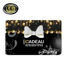 Carte Cadeau GoldGirly