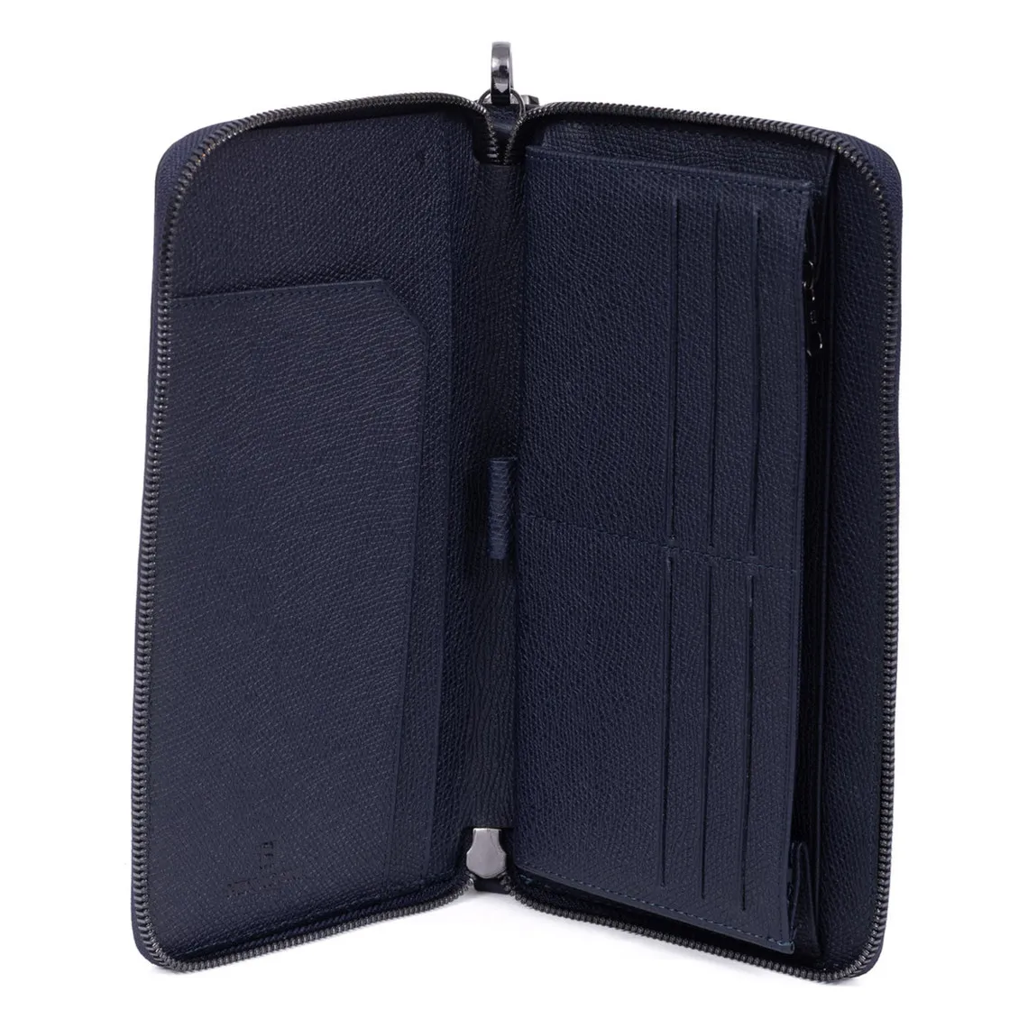 Compagnon de voyage Stop RFID Cuir DANDY Marine | 3 Suisses