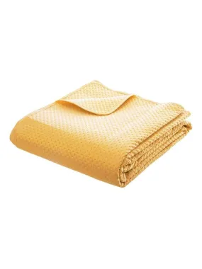 Dessus de lit 240x260 Dolce ocre + 2 taies - Jaune