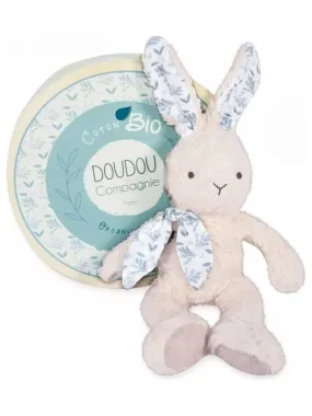 Doudou botanic bio - pantin lapin blanc - N/A