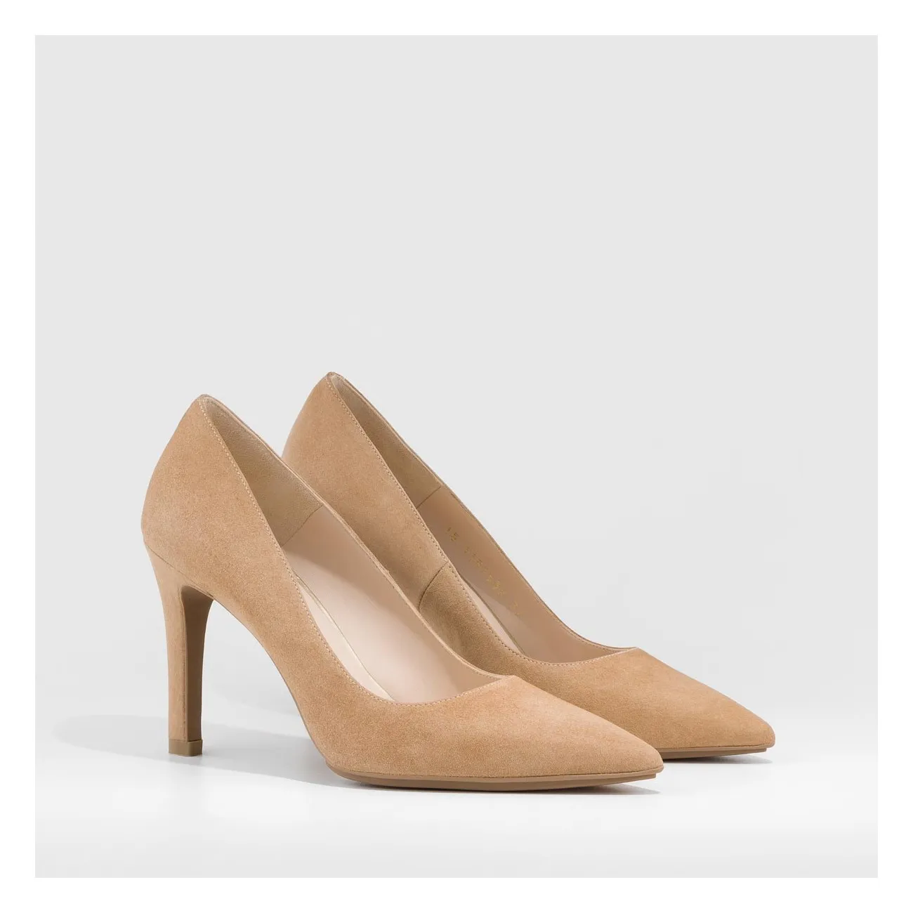 Escarpins Rachel-TP en daim beige | Chaussures femme LODI en ligne