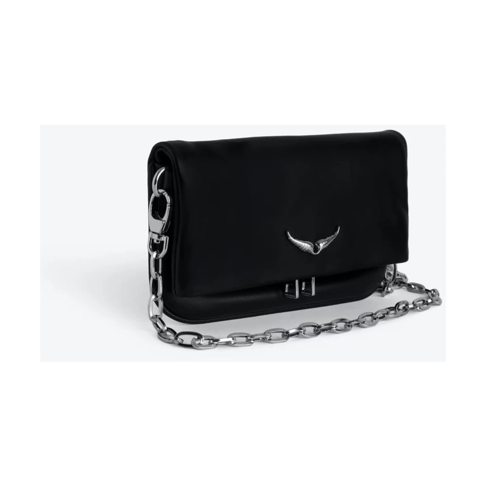 Eternal Clutch Sac Bandoulière en Cuir Noir