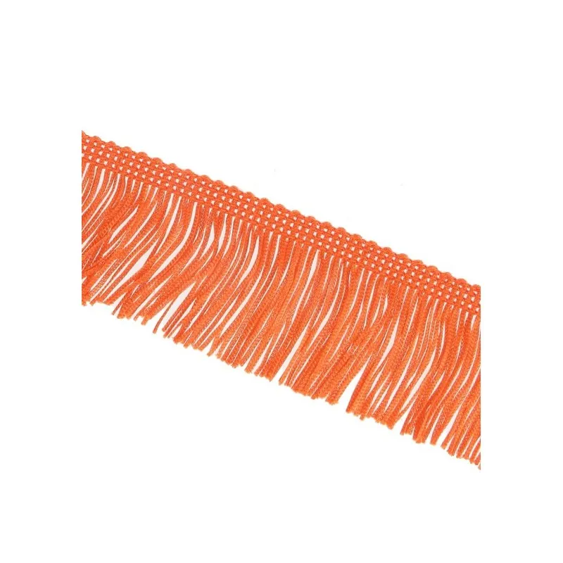 Franges Charleston orange 5cm x 50cm