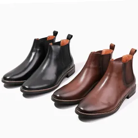 Importé - Chaussure Homme Style Bottes En Cuir