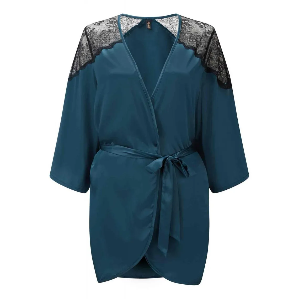 Kimono - Bleu - Gossard en soie | 3 Suisses