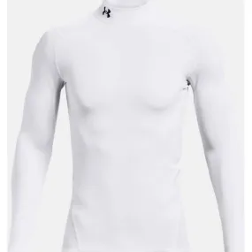 Maillot de compression hiver manches longues UA ColdGear Blanc