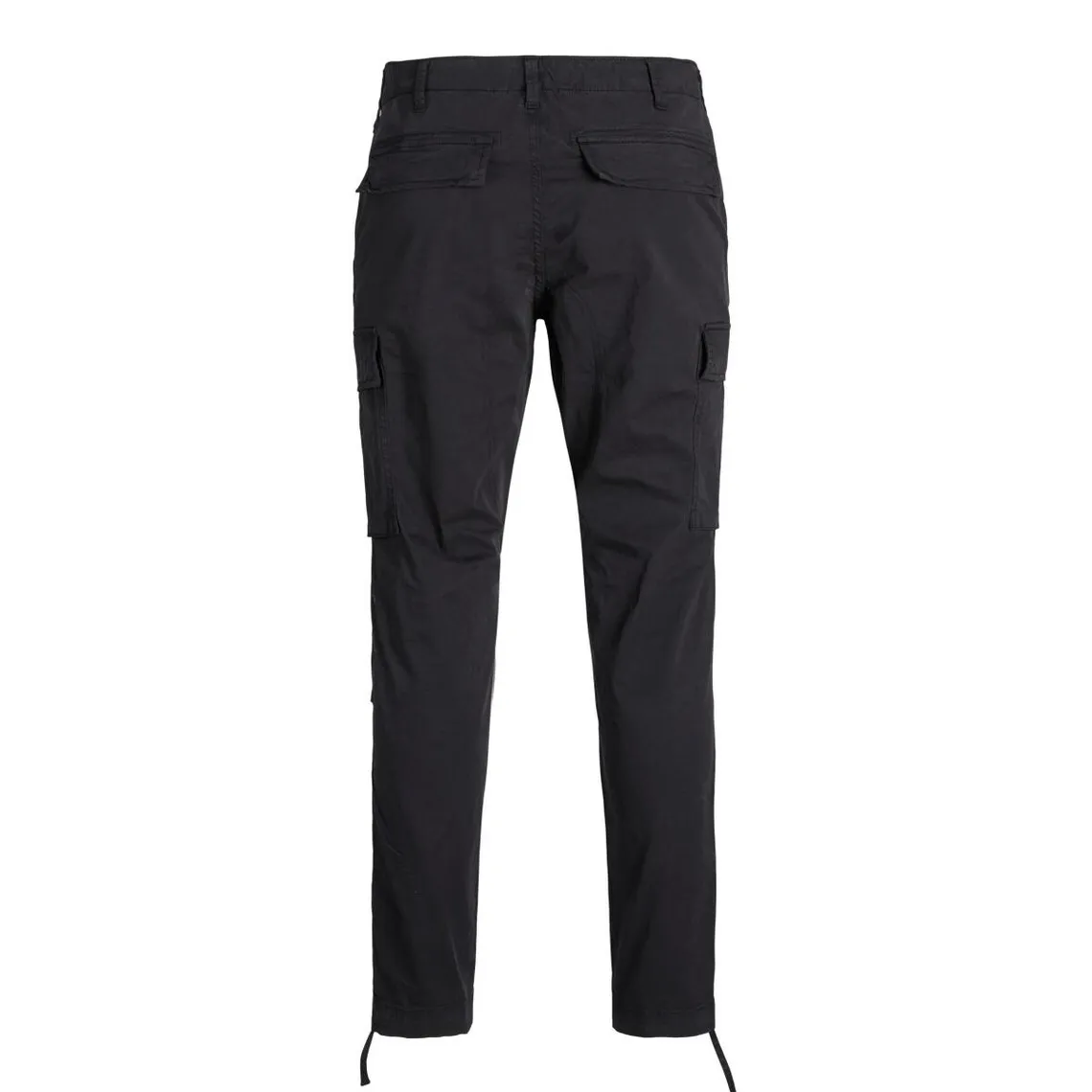 Pantalon cargo Carrot Fit Noir en coton | 3 Suisses