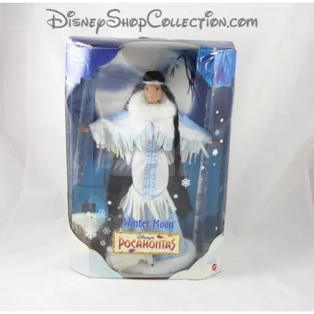 Poupée Pocahontas DISNEY MATTEL Winter Moon hiver Collector 1999