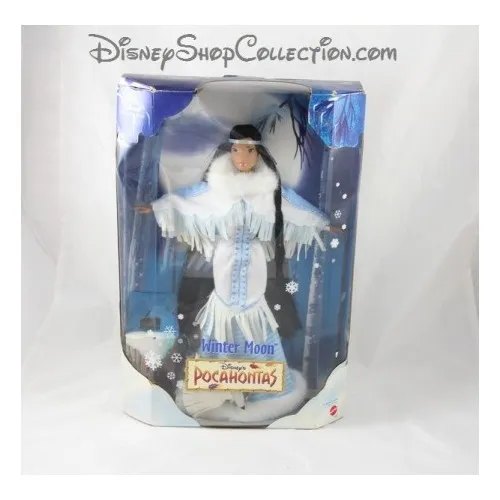 Poupée Pocahontas DISNEY MATTEL Winter Moon hiver Collector 1999