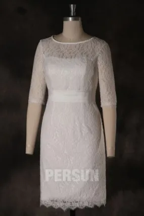 Robe cérémonie habillée dentelle pour femme enceinte