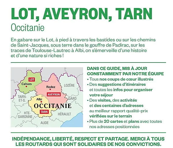 ROUTARD LOT AVEYRON TARN