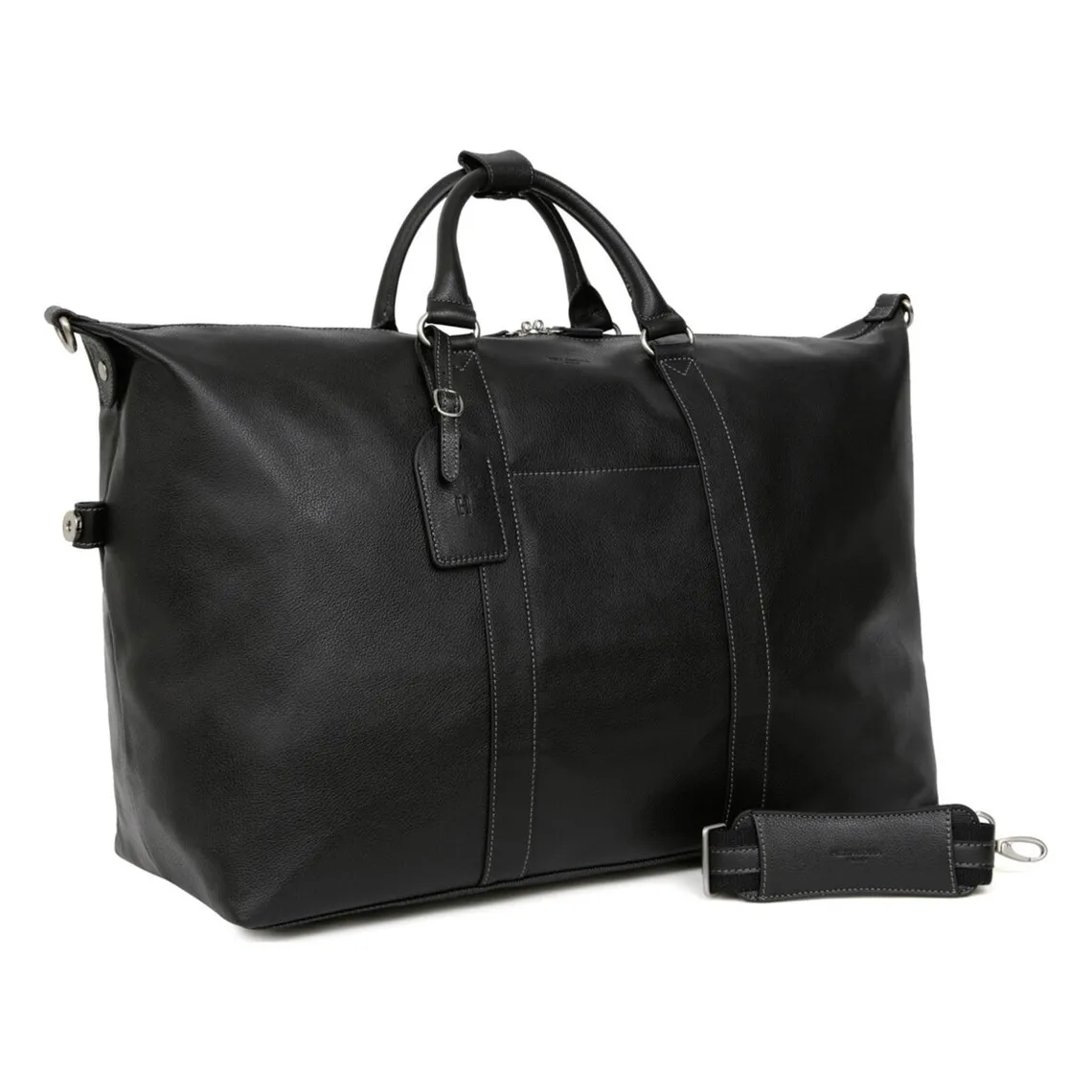 Sac de voyage Cuir CONFORT Noir Jett | 3 Suisses