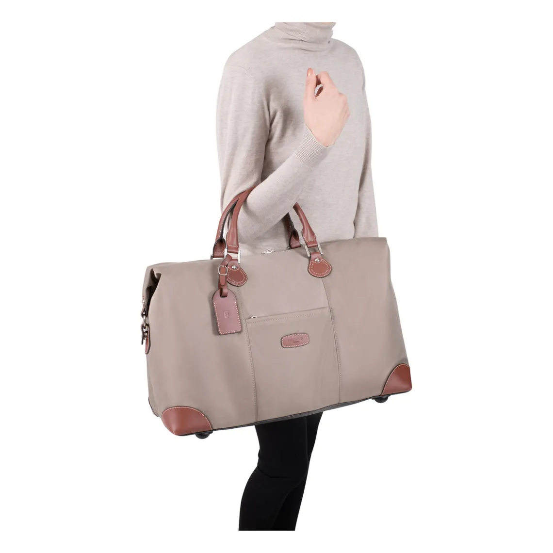 Sac de voyage DIVERSITE Taupe Rose  | 3 Suisses