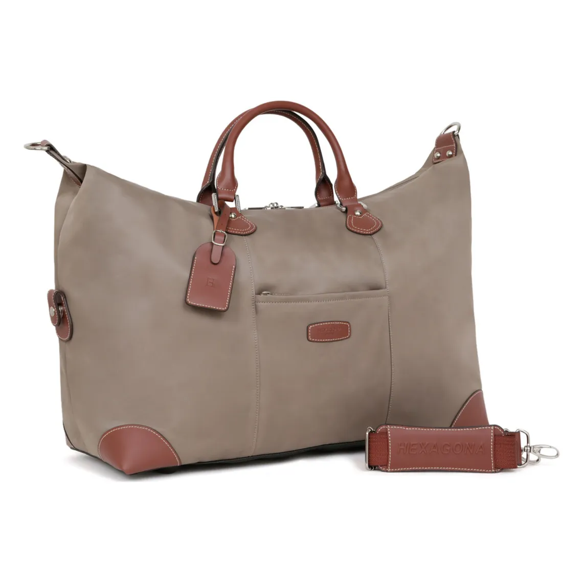 Sac de voyage DIVERSITE Taupe Rose  | 3 Suisses