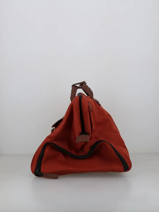 Sac de voyage duffle san cristobal rouge marron - Cabaïa | wimod