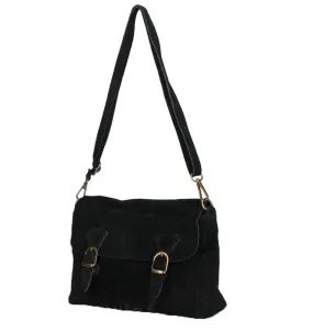 Sac en cuir peau femme noir