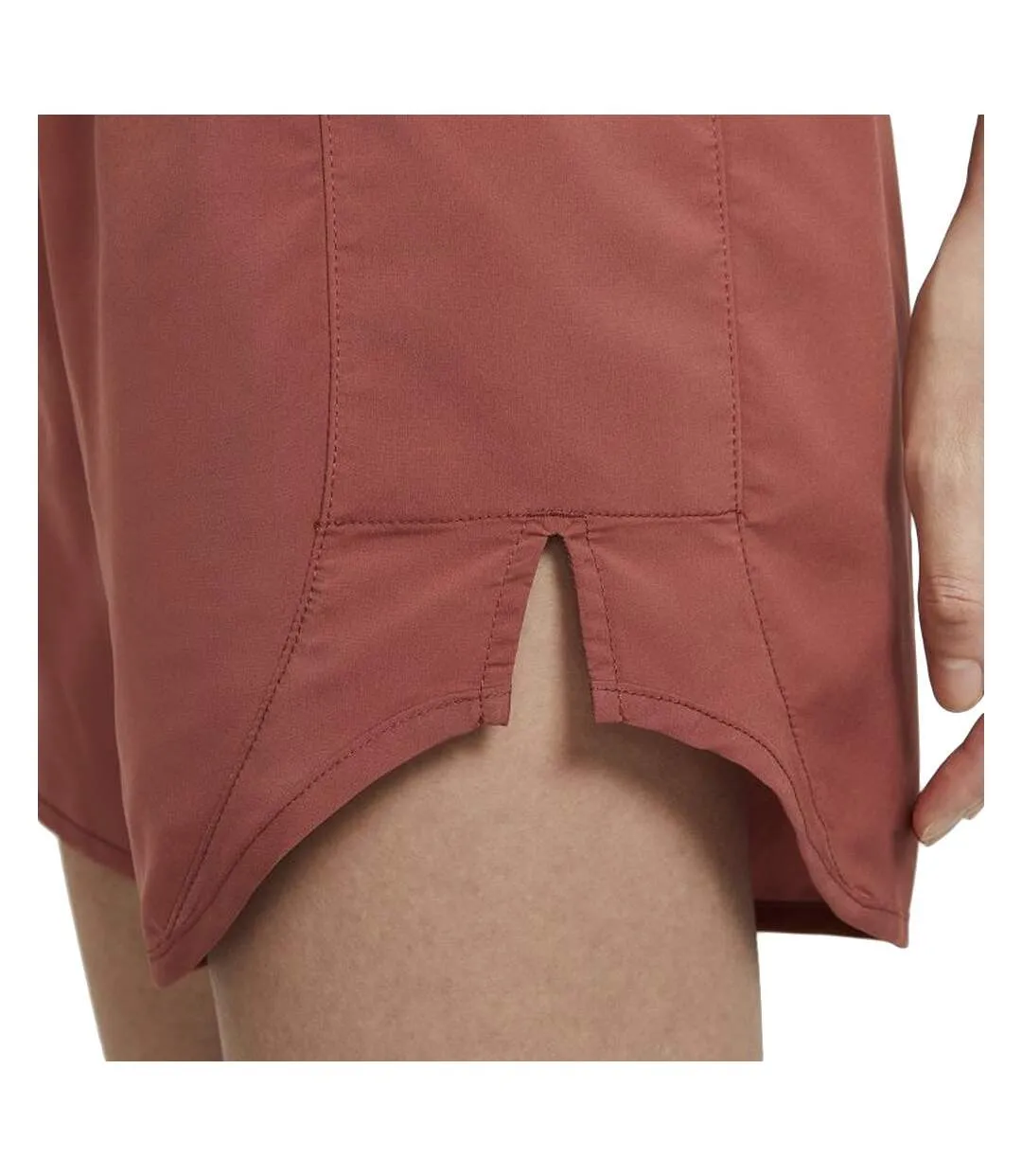 Short de sport Terracotta Femme Nike Tempo Luxe