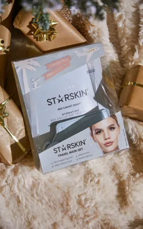 Starskin Lot de masques tissus de voyage Red Carpet Ready