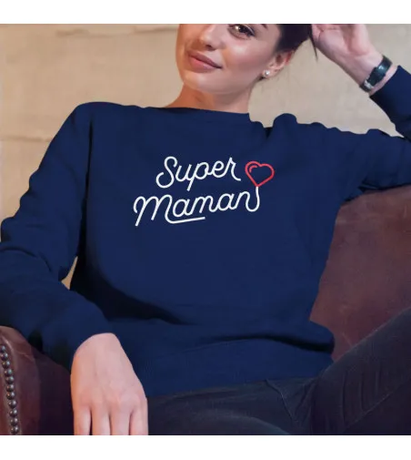 Sweat Femme - Super maman