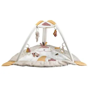 Tapis d'éveil Tipi bébé 77x77cm en polyester beige beige - Sauthon