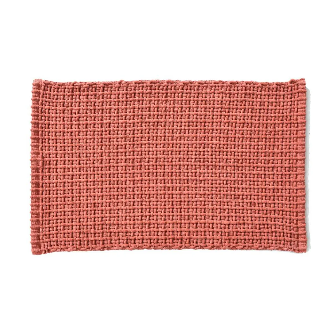 Tapis de bain TRESSADOUX  en polyester rose bois de rose | 3 Suisses