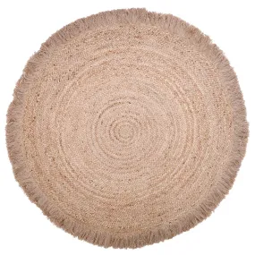 Tapis jute avec franges TERRA | 3 Suisses