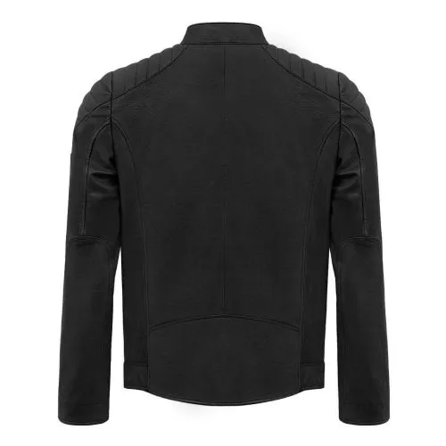 Veste en cuir Audi Kaskade noir pour homme